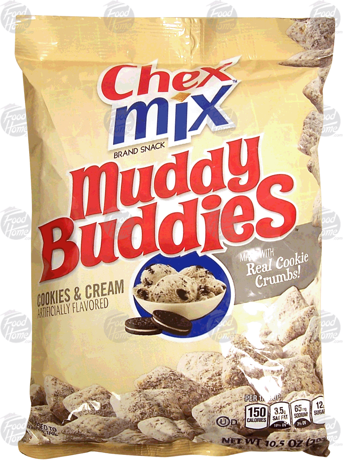 Chex Mix Muddy Buddies cookies & cream flavored snack mix Full-Size Picture